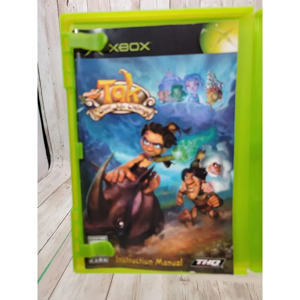 Tak: The Great Juju Challenge (Microsoft Xbox, 2005) CIB w/ Manual Tested